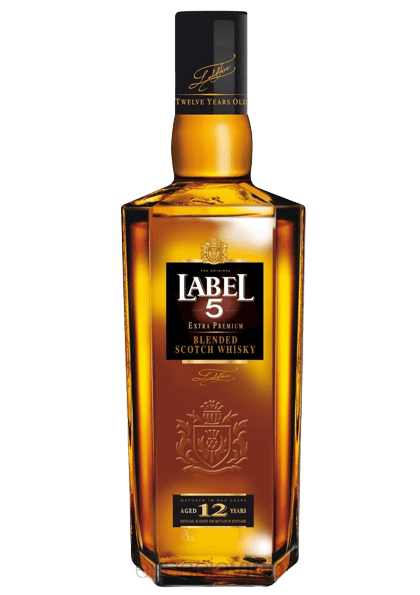 Whisky Label 5 Extra Premium 12 Años